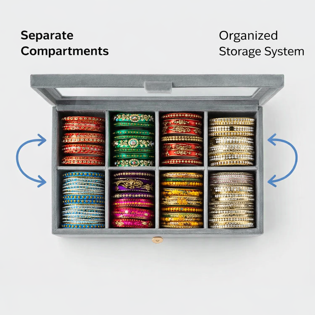 Luxury Bangle Organizer Case
