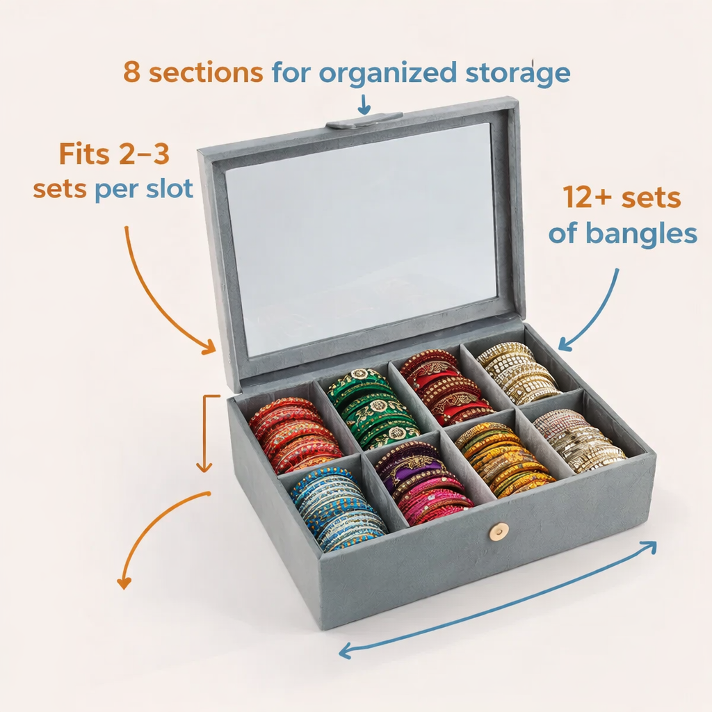 Luxury Bangle Organizer Case