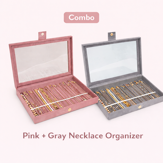 Premium Chain & Necklace Organizer Box